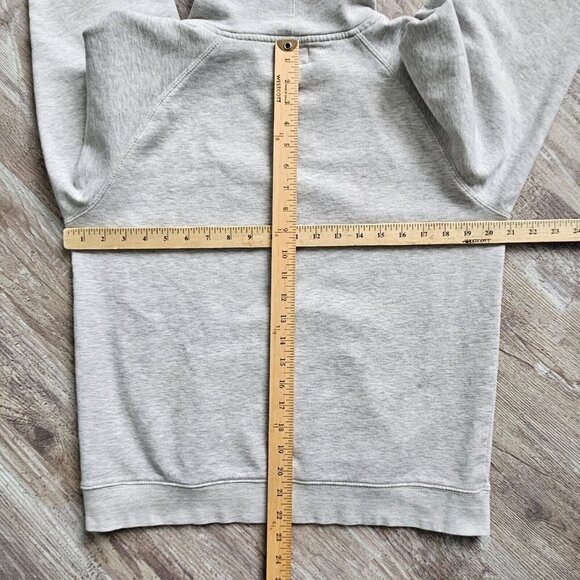 Champion Sweatshirt Vintage Jr XL Notre Dame Fighting Irish Hoodie Gray Academia - Picture 10 of 16